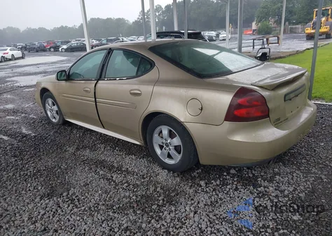 2005 Pontiac Grand Prix Gt from USA, damaged, VIN 2G2WS522451220158